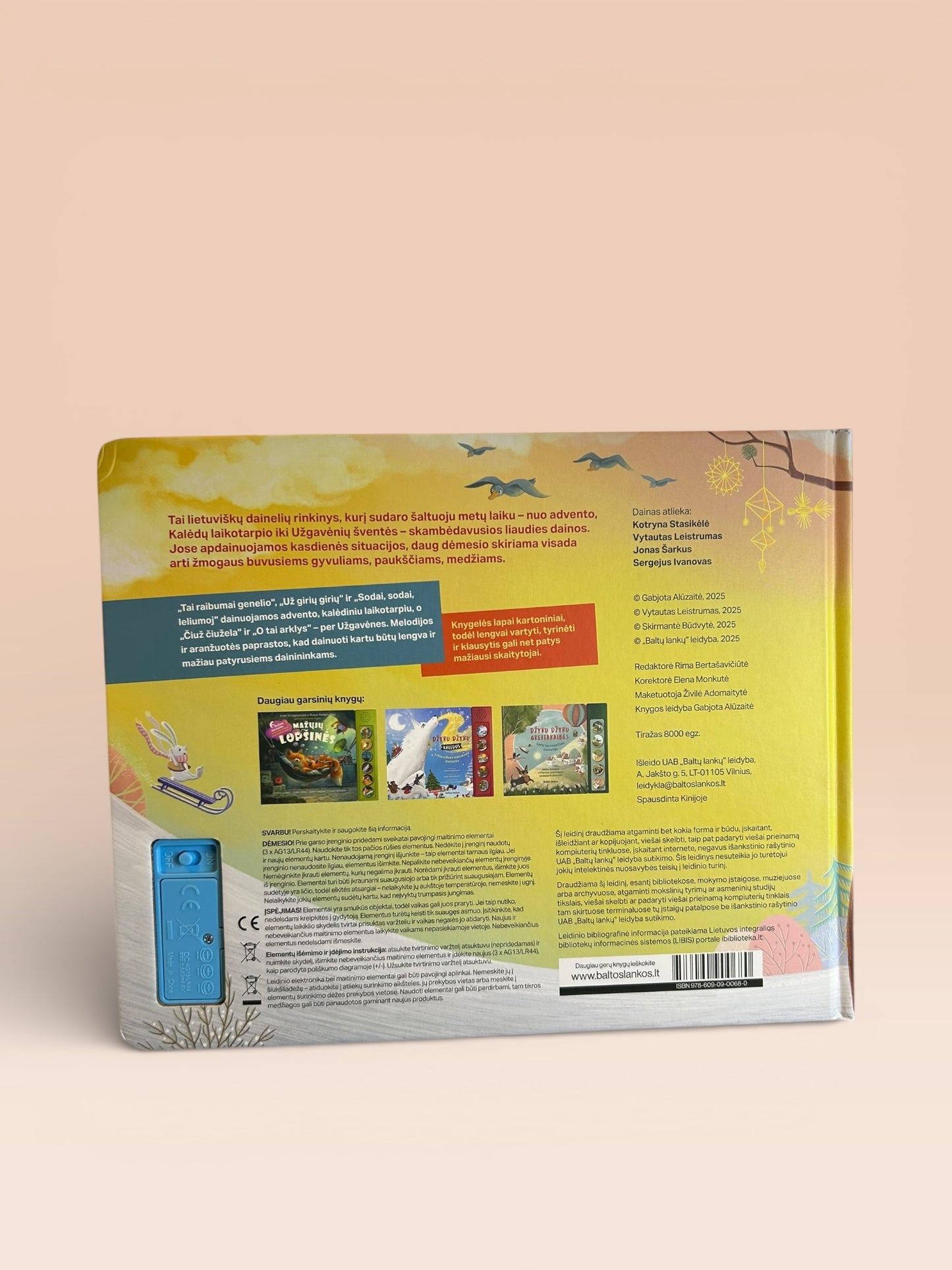 Džyru džiru žiema. Dainelės nuo advento, Kalėdų iki Užgavėnių