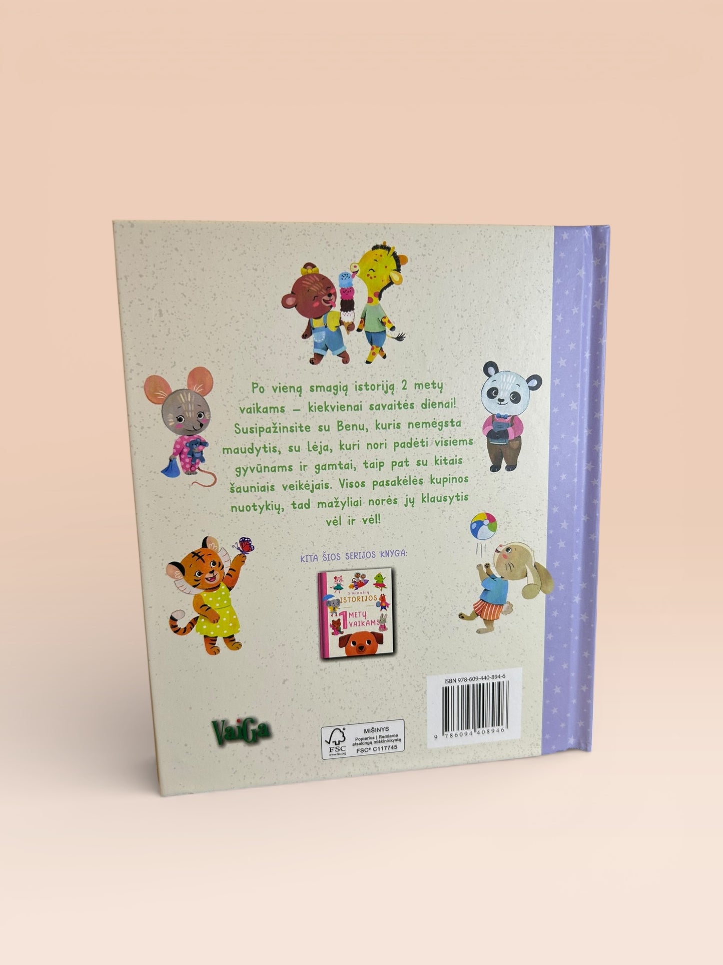 5 minučių istorijos 2 metų vaikams