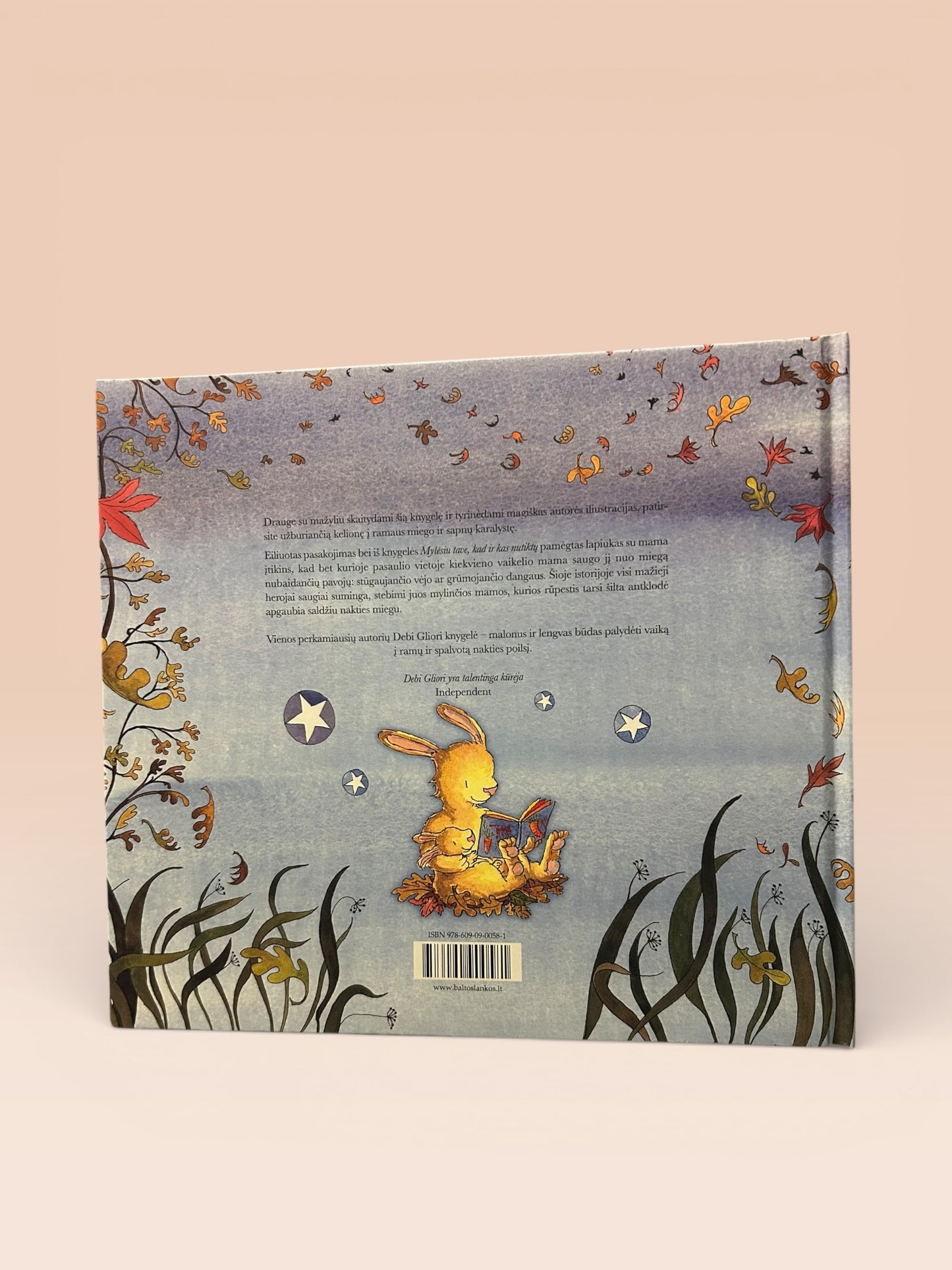 NURAMINSIU TAVE, NET JEI ŠĖLS AUDRA. Nauja lapiuko iš knygelės „Mylėsiu tave, kad ir kas nutiktų“ istorija – užburianti kelionė į ramaus miego ir sapnų karalystę