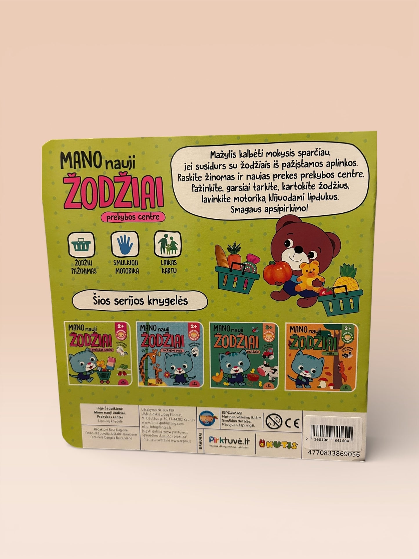 Sumanus mažylis. Mano nauji žodžiai. Prekybos centre