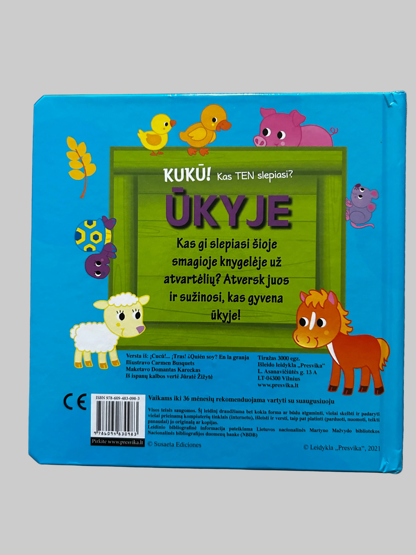 KUKŪ! Kas ten slepiasi? Ūkyje