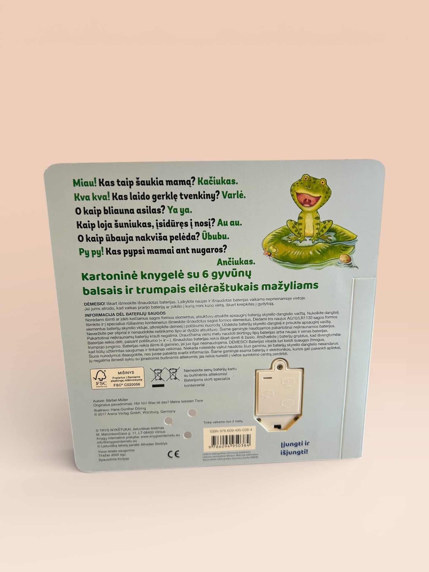 Ša! Kieno čia balsas?(su mažyčiu defektuku ant viršelio, matyti nuotraukoje )