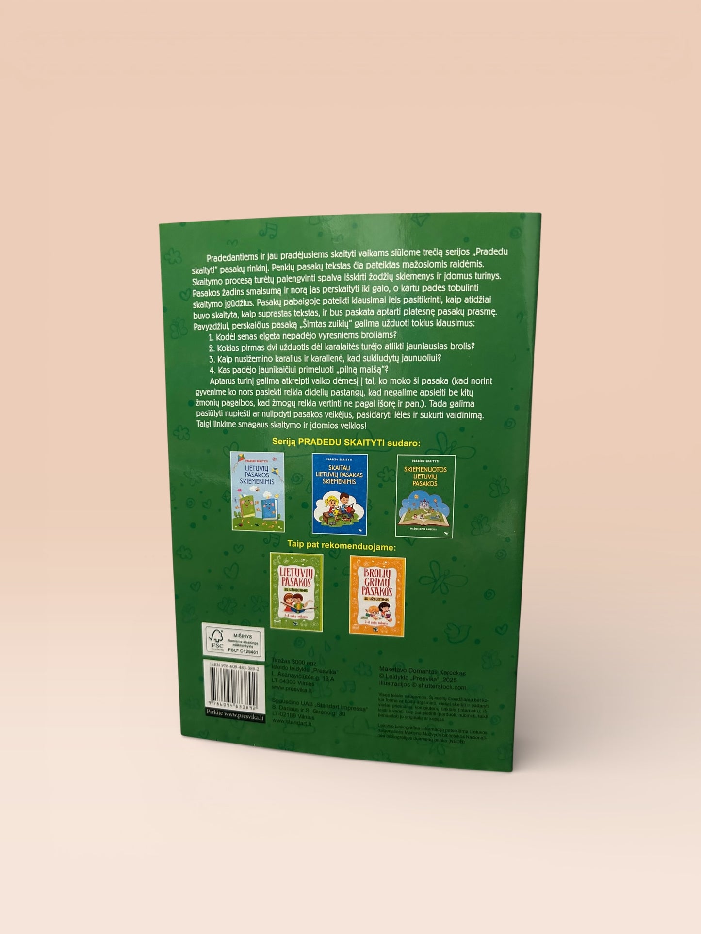 Pradedu skaityti. Skiemenuotos lietuvių pasakos. Mažosiomis raidėmis