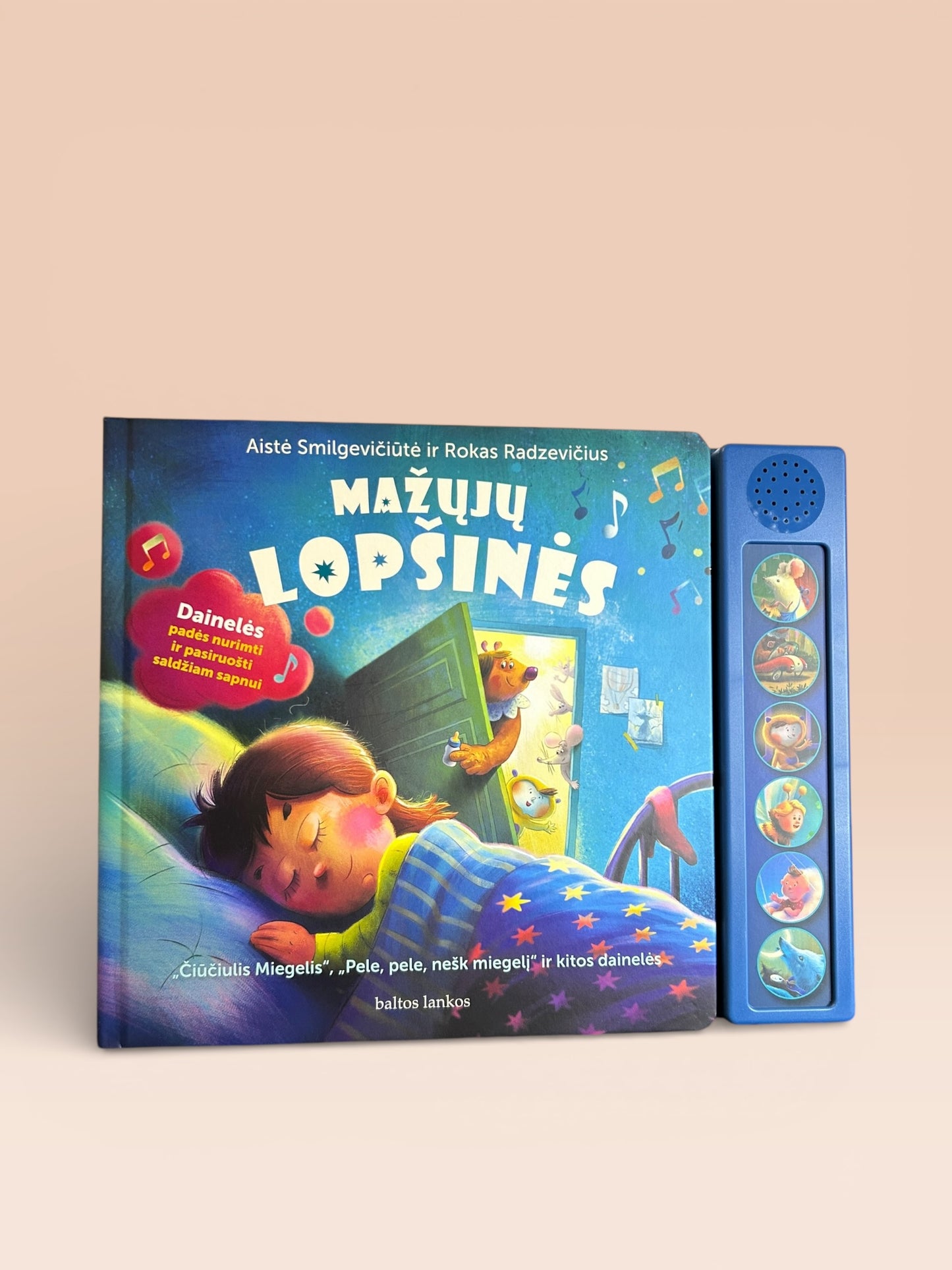 Mažųjų lopšinės. „Čiūčiulis miegelis“, „Pele, pele, nešk miegelį“ ir kitos dainelės