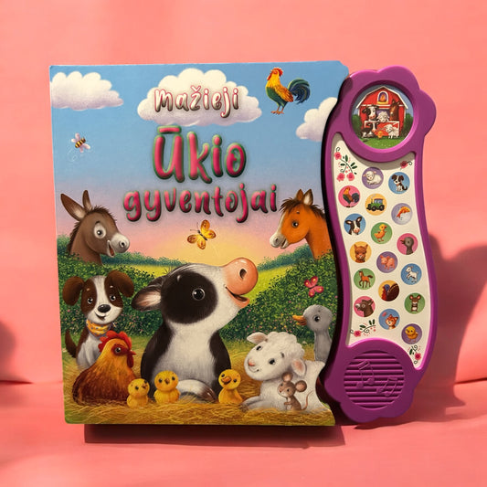 Mažieji ūkio gyventojai. Su 18 garsų