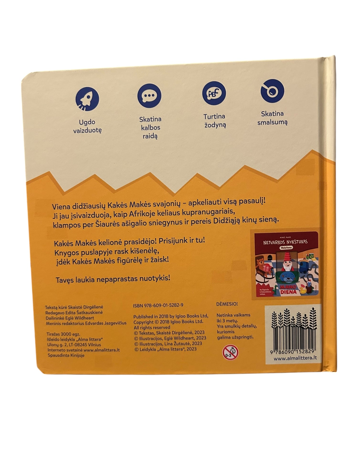 Kakė Makė. Aplink pasaulį