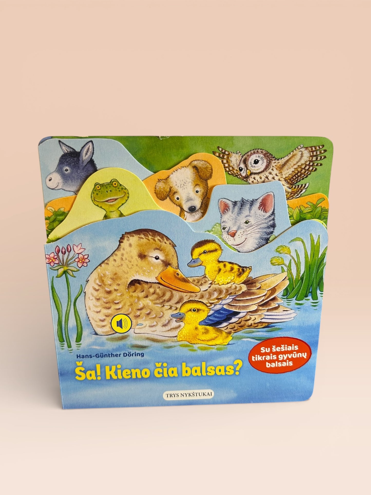 Ša! Kieno čia balsas?(su mažyčiu defektuku ant viršelio, matyti nuotraukoje )