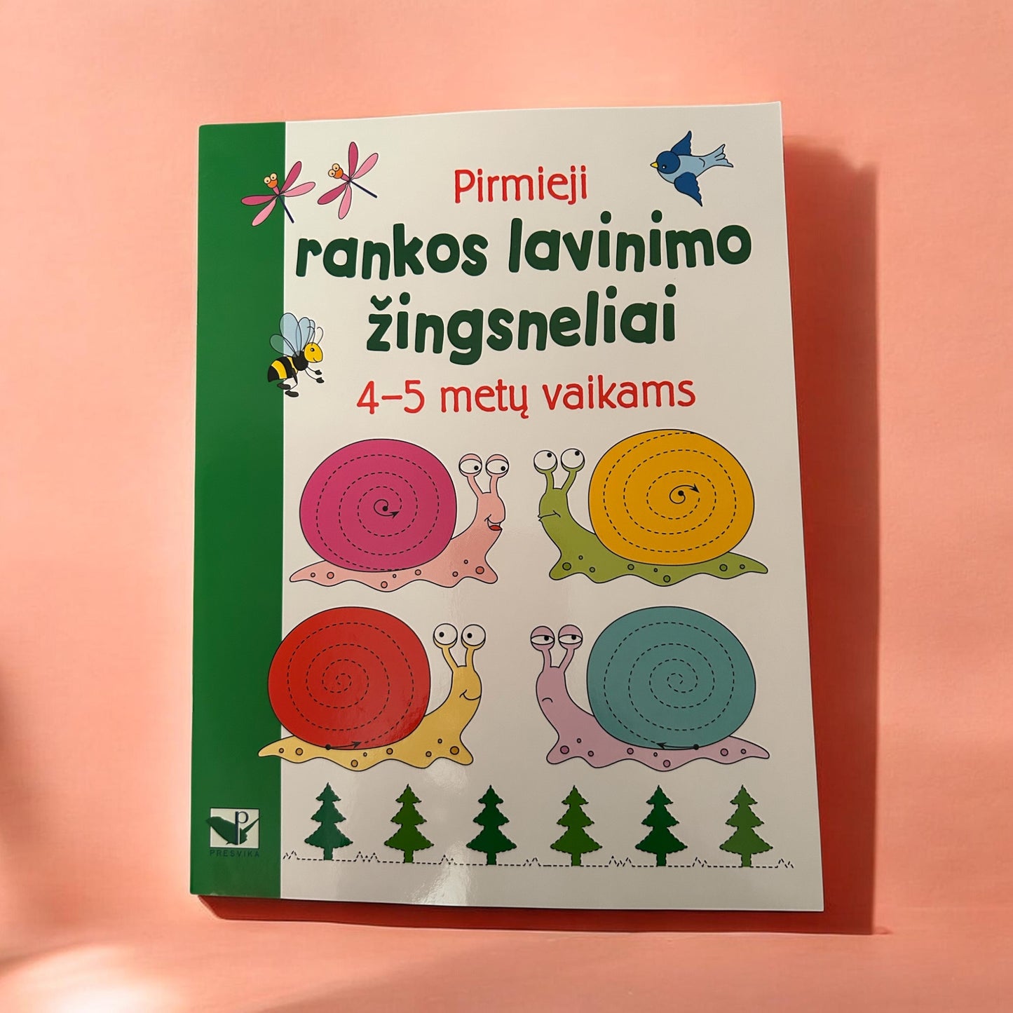 Pirmieji rankos lavinimo žingsneliai 4-5 metų vaikams