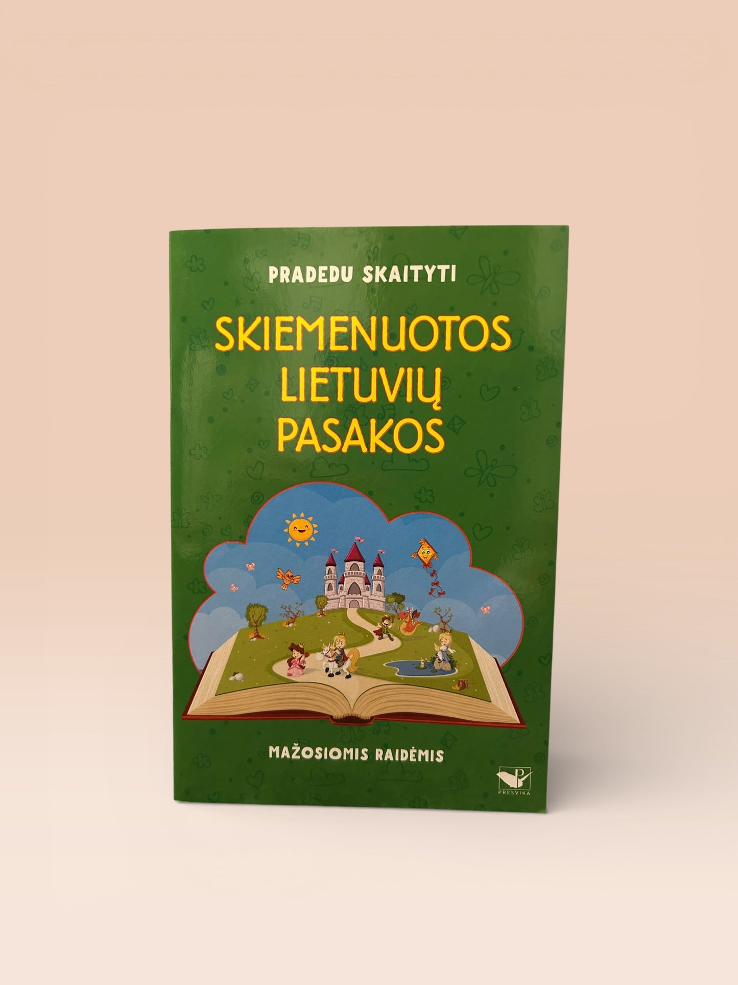 Pradedu skaityti. Skiemenuotos lietuvių pasakos. Mažosiomis raidėmis