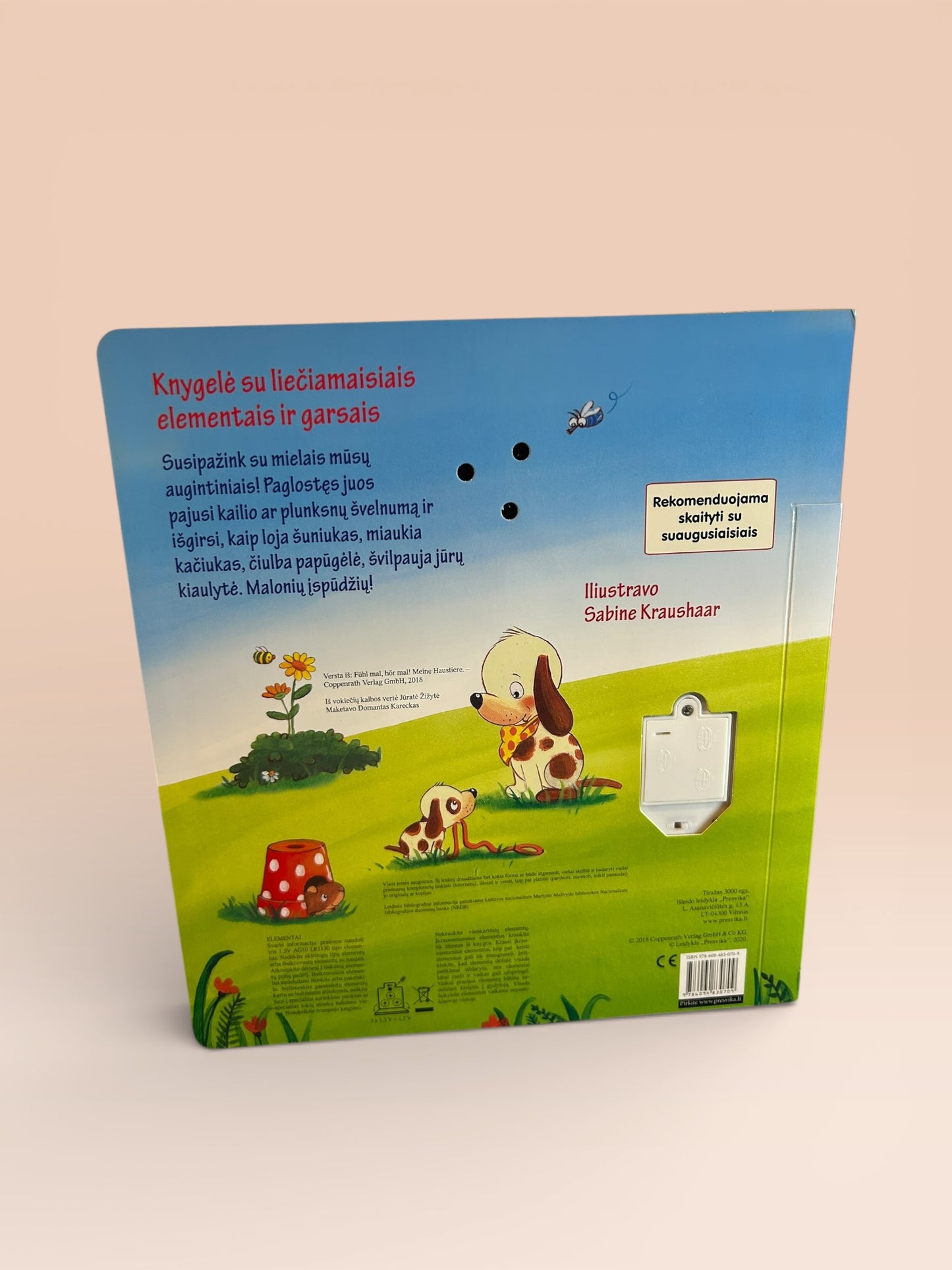 Mūsų augintiniai: paliesk ir klausyk